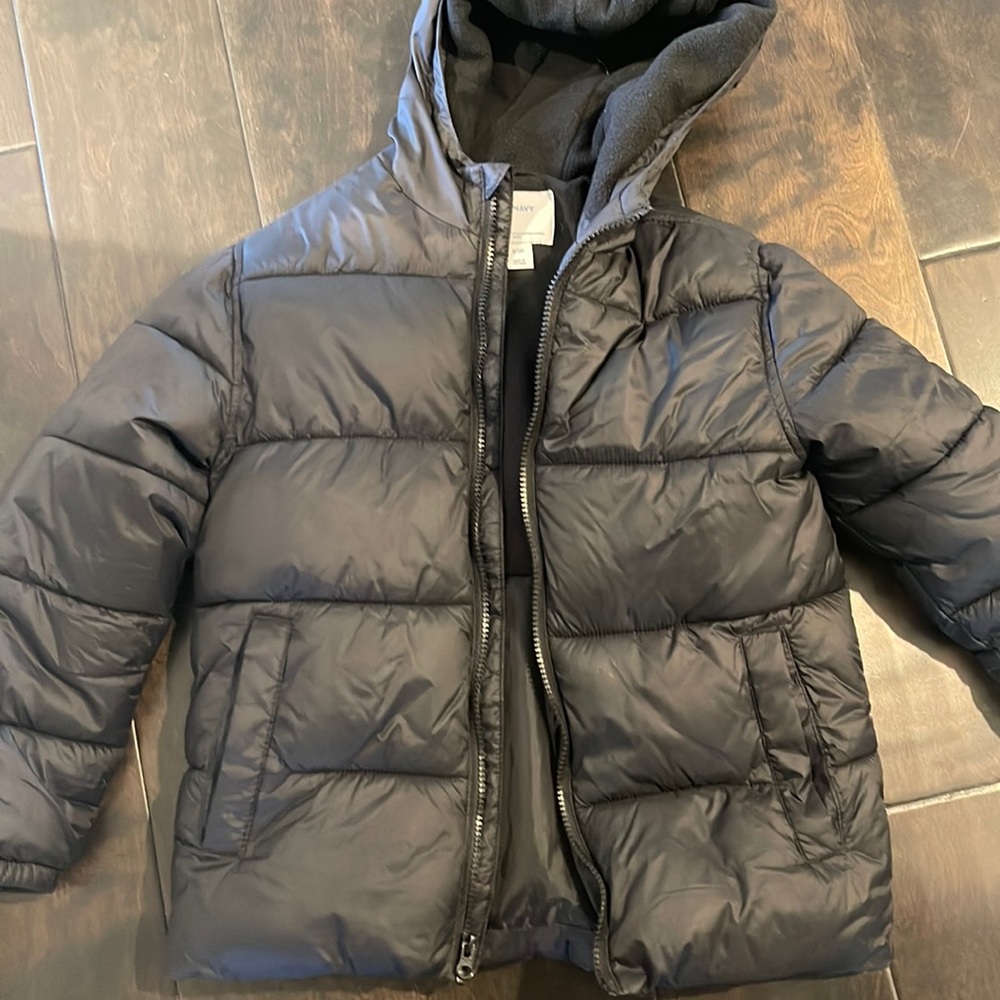 Boys Old Navy Puffer Snow Jacket Size 8